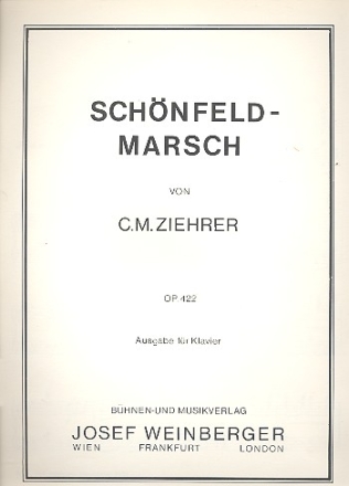 Schnfeld-Marsch op.422 fr Klavier
