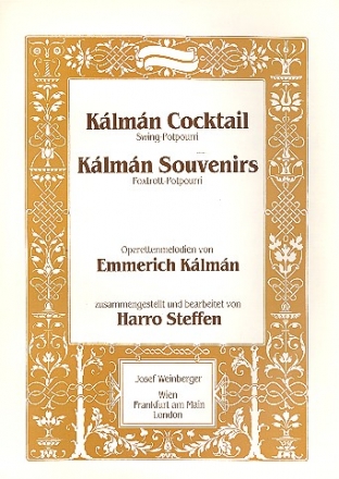 Klmn Cocktail  und Klmn Souveniers fr Klavier