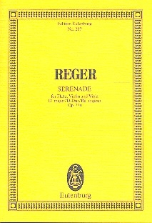 Serenade D-Dur op.77a Trio f Flte, Violine und Viola Studienpartitur