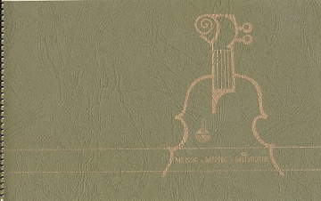 Notenbuch Oktav-Format quer 8 Systeme 96 Seiten 27x17 cm Spiralbindung