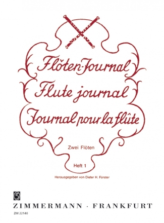 Flten-Journal Band 1 fr 2 Flten Partitur und Stimme