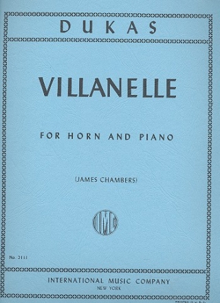 Villanelle for horn and piano