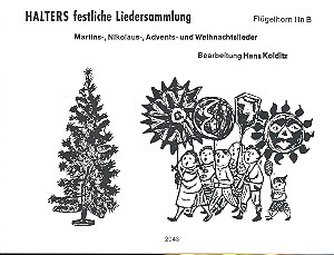 Halters festliche Liedersammlung fr Blasorchester Flgelhorn 1