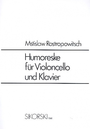 Humoreske op.5 fr Violoncello und Klavier