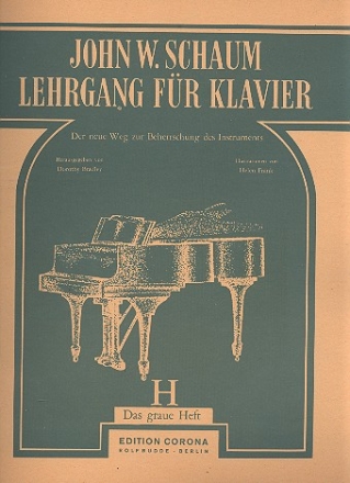 Lehrgang fr Klavier Band H  