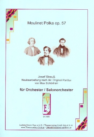 Moulinet-Polka: fr Salonorchester groe Besetzung