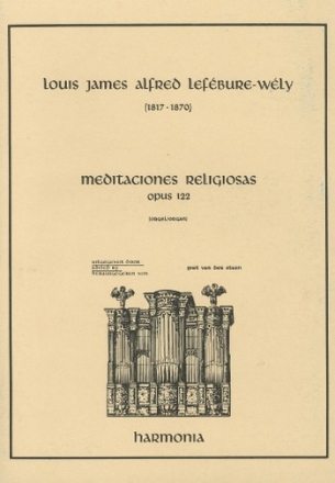 Meditaciones religiosas op.122 fr Orgel