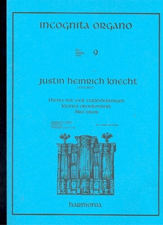 Thema mit 4 Vernderungen, Kleines Oboekonzert und 3 Trios fr Orgel