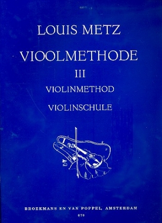 Vioolmethode deel 3 Violinschule
