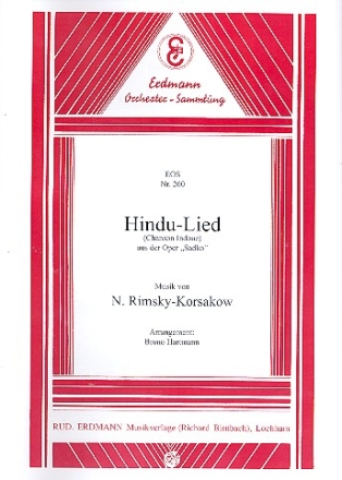 Hindu-Lied aus Sadko fr Salonorchester