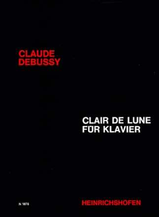Clair de lune aus 'Suite bergamasque' fr Klavier