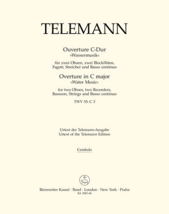 Ouvertre C-Dur fr Orchester Cembalo