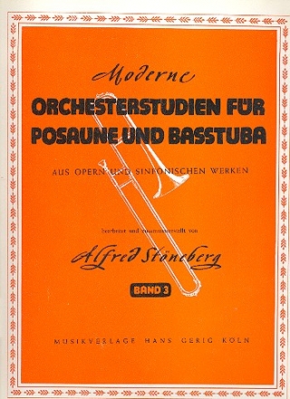 Moderne Orchesterstudien Band 3 fr Posaune und Batuba