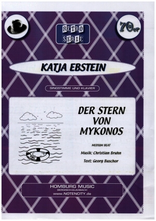 Der Stern von Mykonos: Gesang und Klavier Einzelausgabe