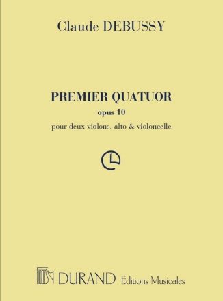 Quatuor no.1 op.10 pour 2 violons alto et violoncelle parties