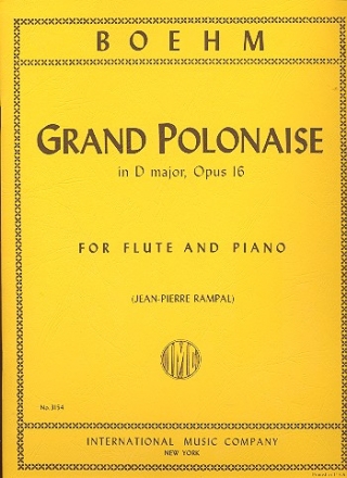 Grande Polonaise D major op.16 for flute and piano