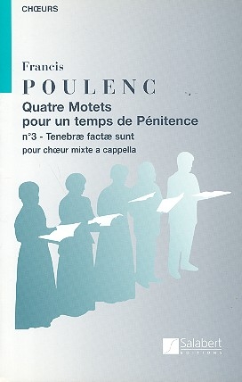 Tenebrae factae sunt pour choeur mixte a cappella, partition