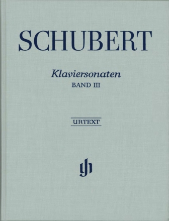 Sonaten Band 3 Frhe und unvollendete Sonaten fr Klavier (gebunden)