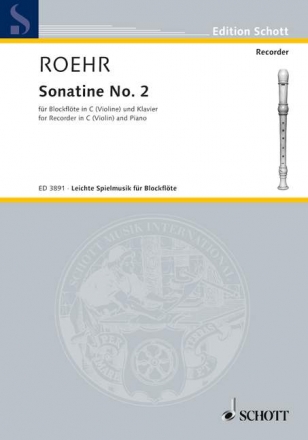 Sonatine fr Sopran-Blockflte (Violine) und Klavier