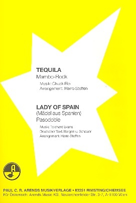 Tequila und Lady of Spain fr Salonorchester Piano-Direktion und Stimmen