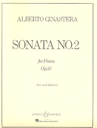 Sonata No 2 op. 53 for piano