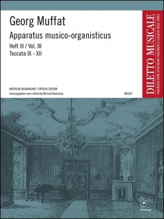 Apparatus musico-organisticus Band 3 Toccaten 9-12