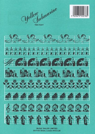 Yellow Submarine for female chorus (SA) and piano score (en)