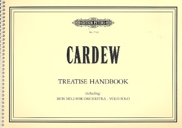 Treatise Handbook including Bun no.2 for orchestra and volo solo