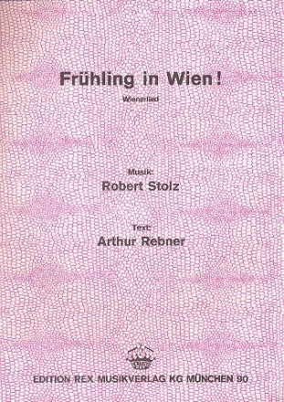 Frhling in Wien Einzelausgabe fr Gesang und Klavier