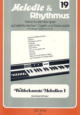 Weltbekannte Melodien Band 1: fr E-Orgel / Keyboard