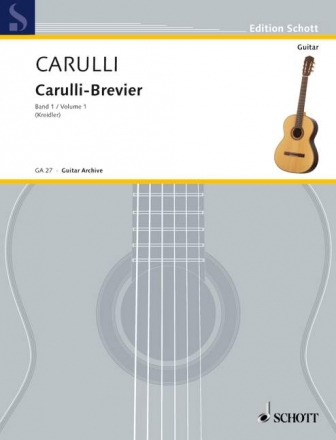 Carulli-Brevier Band 1 für Gitarre
