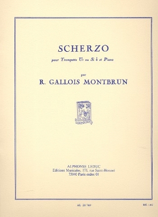 Scherzo pour trompette ut ou sib et piano