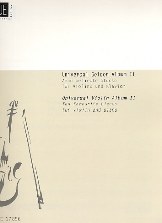 Universal Geigenalbum 2 fr Violine und Klavier