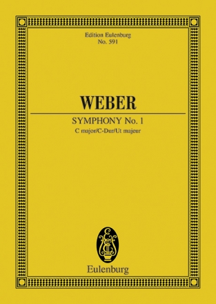 Sinfonie C-Dur Nr.1 fr Orchester Studienpartitur