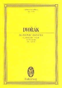 Slawische Tnze op.72,5-8 fr Orchester Studienpartitur
