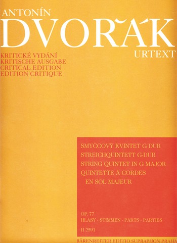 Quintett G-Dur op.77 fr 2 Violinen, Viola, Violoncello und Kontraba,  Stimmen