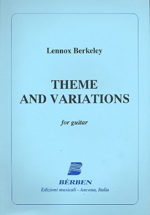 Theme and Variations for guitar