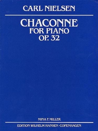 Chaconne op.32 for piano