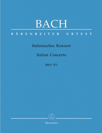 Italienisches Konzert BWV971 fr Klavier