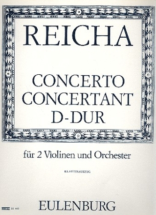 Concerto concertant D-Dur op.3 fr 2 Violinen und Orchester fr 2 Violinen und Klavier