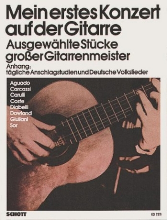 Mein erstes Konzert auf der Gitarre fr Gitarre