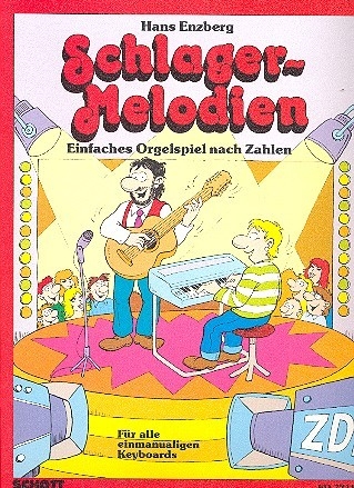 Enzberg, Hans: Schlager-Melodien fr E-Orgel