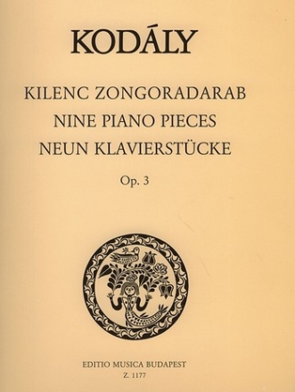 9 Stcke op.3 fr Klavier