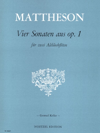 4 Sonaten aus Op. 1 (Partitur)