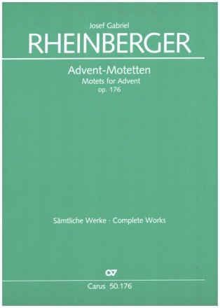 Advent-Motetten op.176 fr gem Chor a cappella Partitur (la/en)
