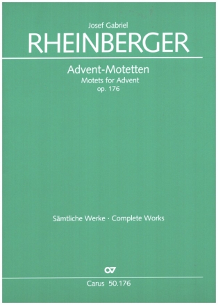 Advent-Motetten op.176 fr gem Chor a cappella Partitur (la/en)