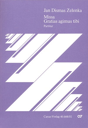 Missa gratias agimus tibi fr Soli (SSAATB), gem Chor und Orchester,  Partitur