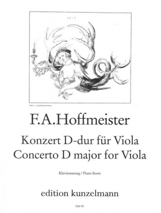 Konzert D-Dur fr Viola und Orchester fr Viola und Klavier