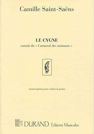 Le cygne pour violon et piano