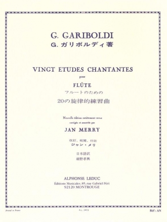 20 tudes chantantes op.88 pour flte